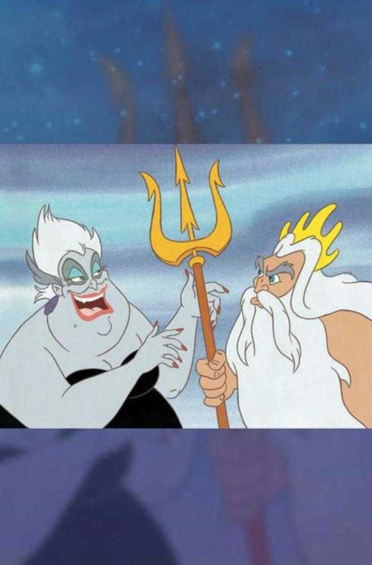 Disney Villains Ursula #4 Cover F 1 in 10 Storybook Art Cartoon Head Full Art Variant