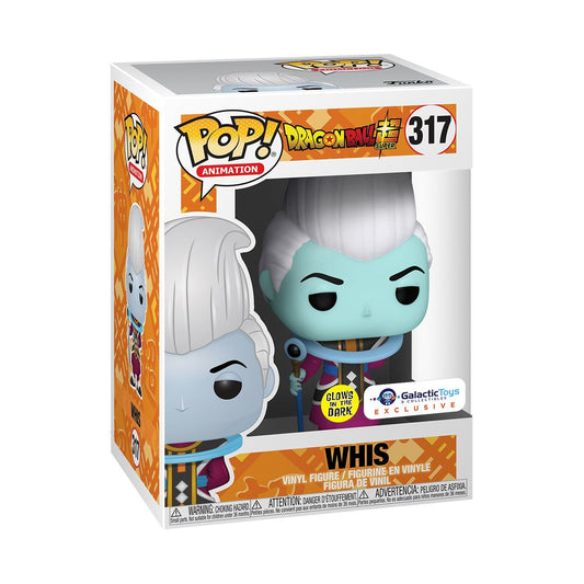 Funko Pop! Animation: DBS- Whis GITD Galactic Toys Exclusive