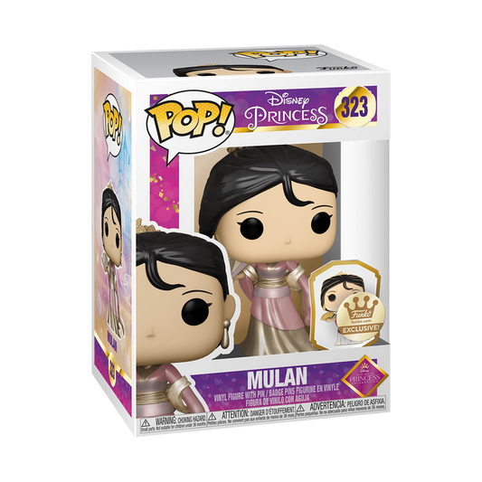 Pop! Mulan (Gold) with Pin