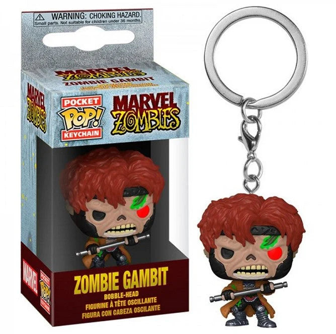 Marvel Zombies Gambit Pocket Pop! Keychain