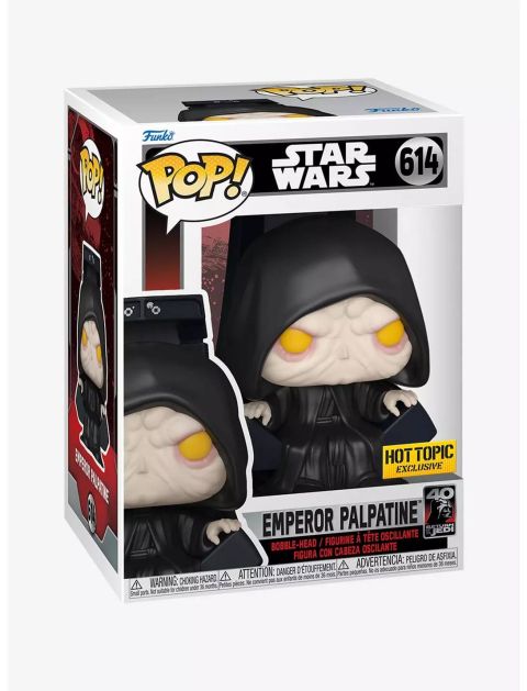 Star Wars: Emperor Palpatine on Chair Pop Figure (HT Exclusive)