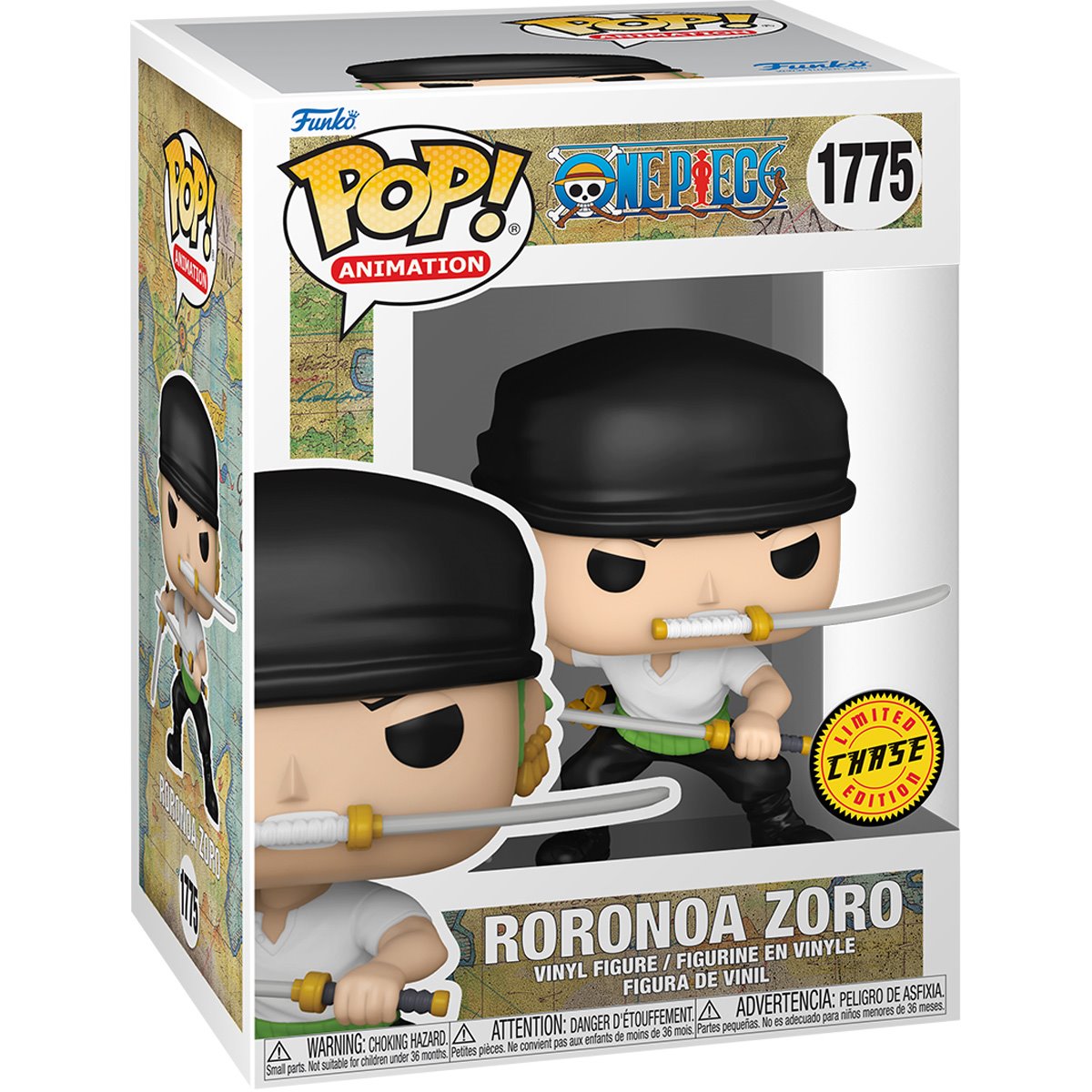 Pop Animation One Piece Refresh Zoro Vinyl Figure