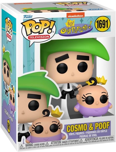 Fairly OddParents: Cosmo w/ Poof Pop and Buddy Figure