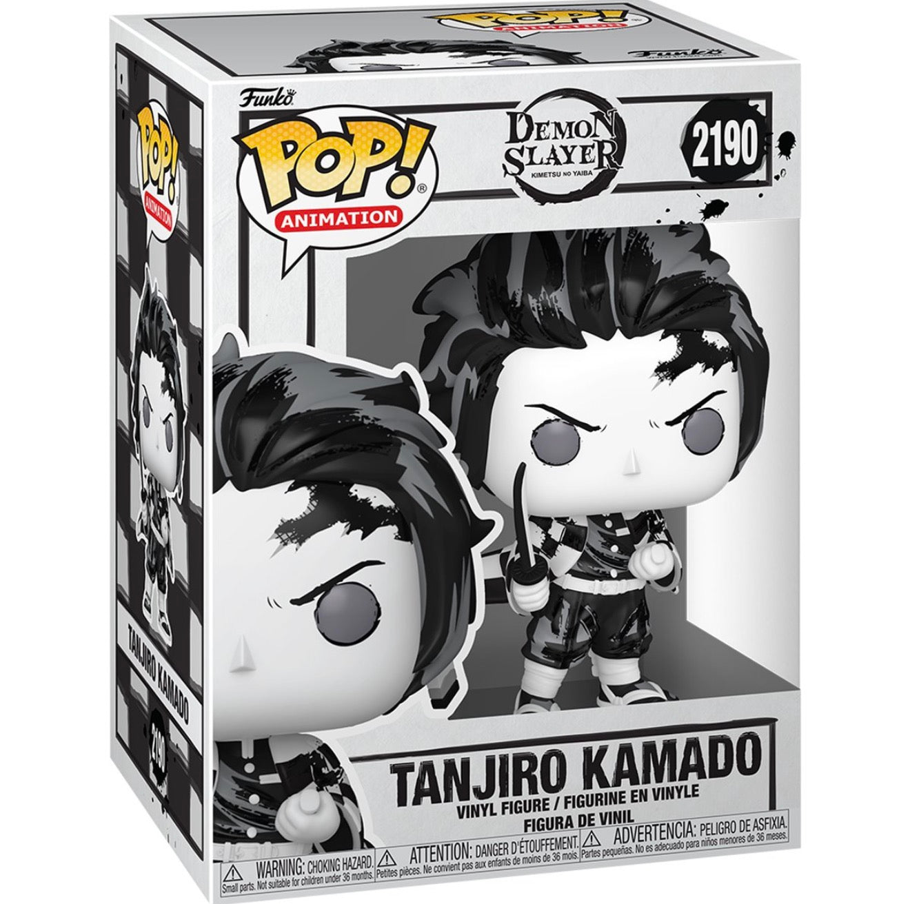 Demon Slayer Tanjiro Kamado Sumi-Ink Funko Pop! Vinyl Figure