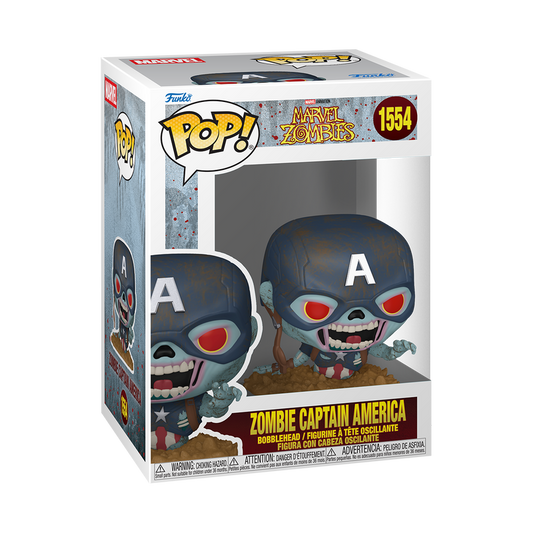 Marvel Zombies Captain American (Zombie) Funko Pop!