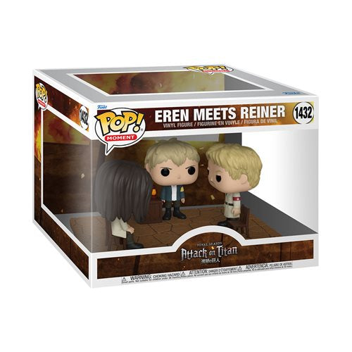 Eren Meets Reiner Pop! Vinyl Fig