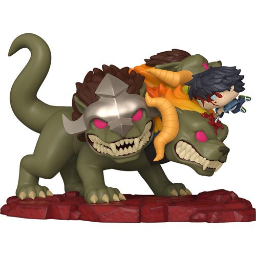 Solo Leveling Jinwoo Vs. Cerberus Deluxe Funko Pop!