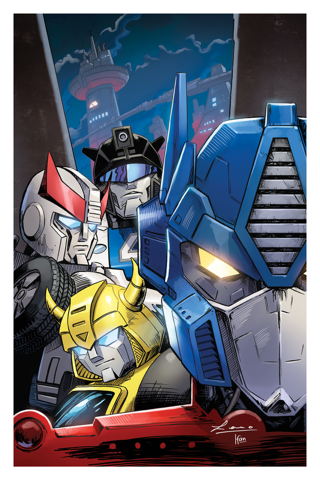 TRANSFORMERS #1 40TH ANNIVERSARY EDITION - EXCLUSIVE LENO HERNANDEZ COVER