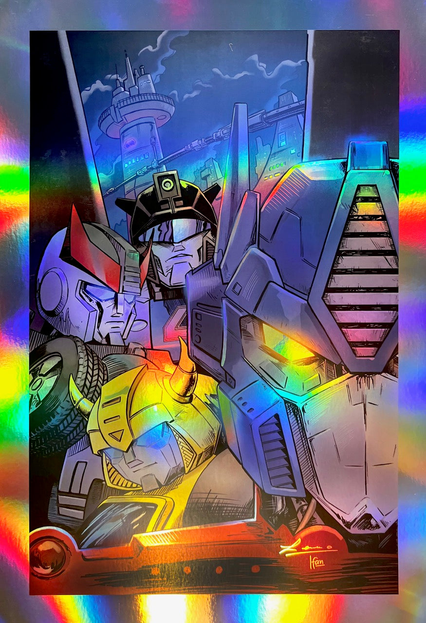 TRANSFORMERS #1 40TH ANNIVERSARY EDITION - EXCLUSIVE LENO HERNANDEZ COVER