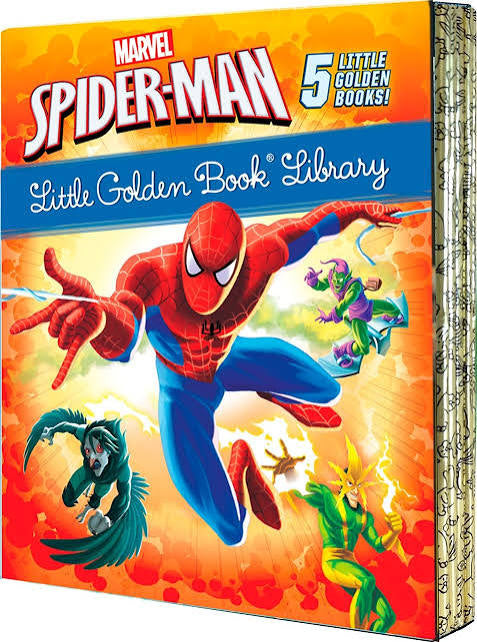Spider-Man 5 Little Golden Books