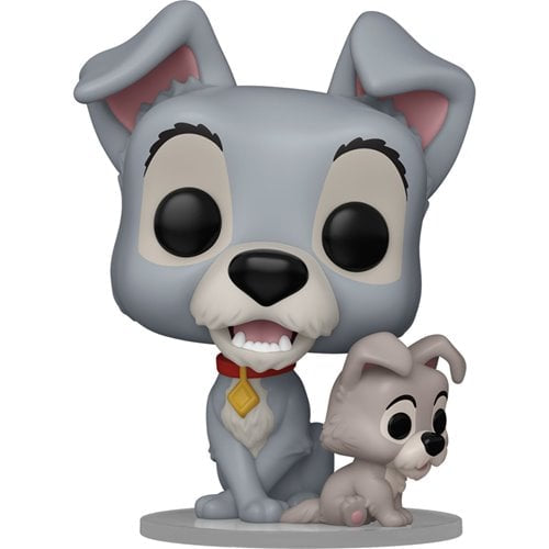 Pop Disney Lady And The Tramp Tramp W Puppy Figure