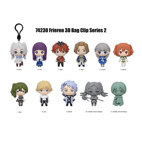 Frieren: Beyond Journeys End Series 2 3D Foam Bag Clip