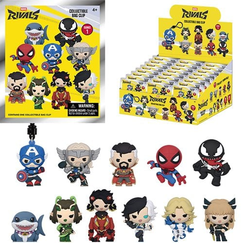 Marvel Rivals Series 1 3D Foam Bag Clip