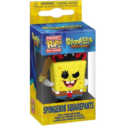 The SpongeBob Movie: Search for SquarePants SpongeBob Funko Pocket Pop! Key Chain