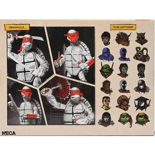 Teenage Mutant Ninja Turtles Mirage Comics Black & White First Turtles Action Figure 2-Pack