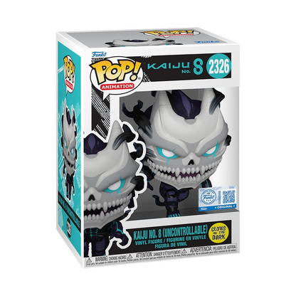 Kaiju No. 8 (Uncontrollable) Glow-in-the-Dark Funko Pop! Vinyl Figure - Exclusive