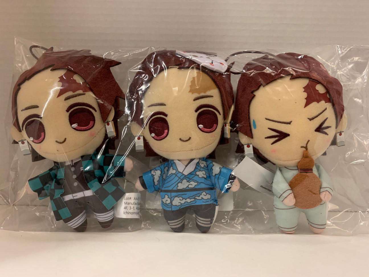 DEMON SLAYER KIMETSU V3 PLUSH TOY 3PC SET