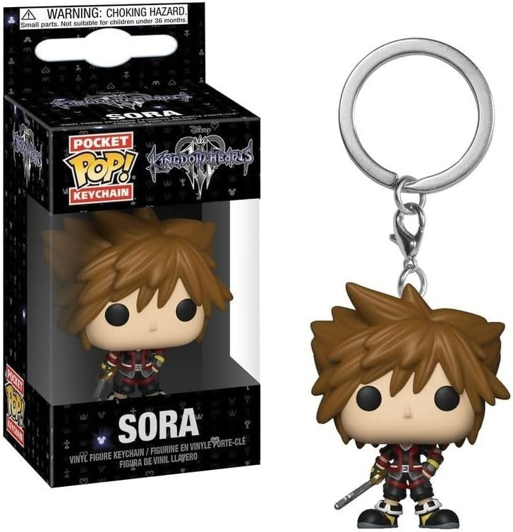 Pocket Pop Kingdom Hearts 3 Sora Figure Keychain