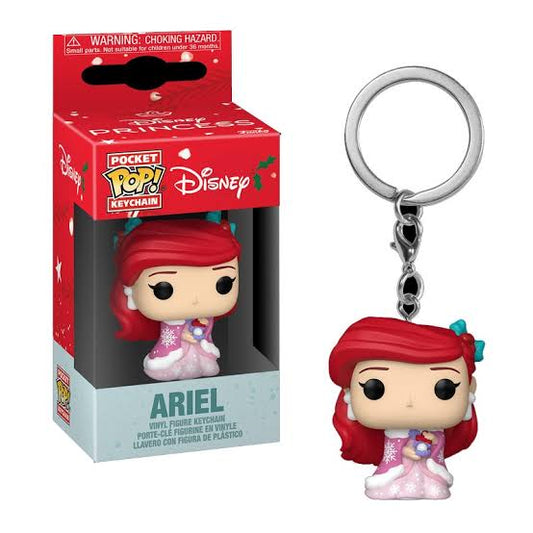 Pop Keychain Princess Holiday Ariel Figure