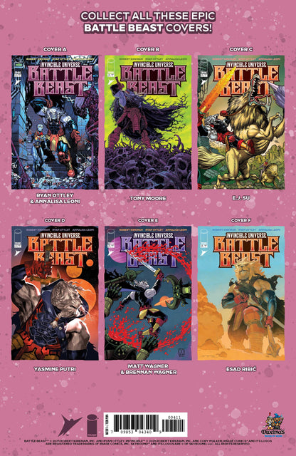 INVINCIBLE UNIVERSE BATTLE BEAST #5 - Maximus Books N More Exclusive