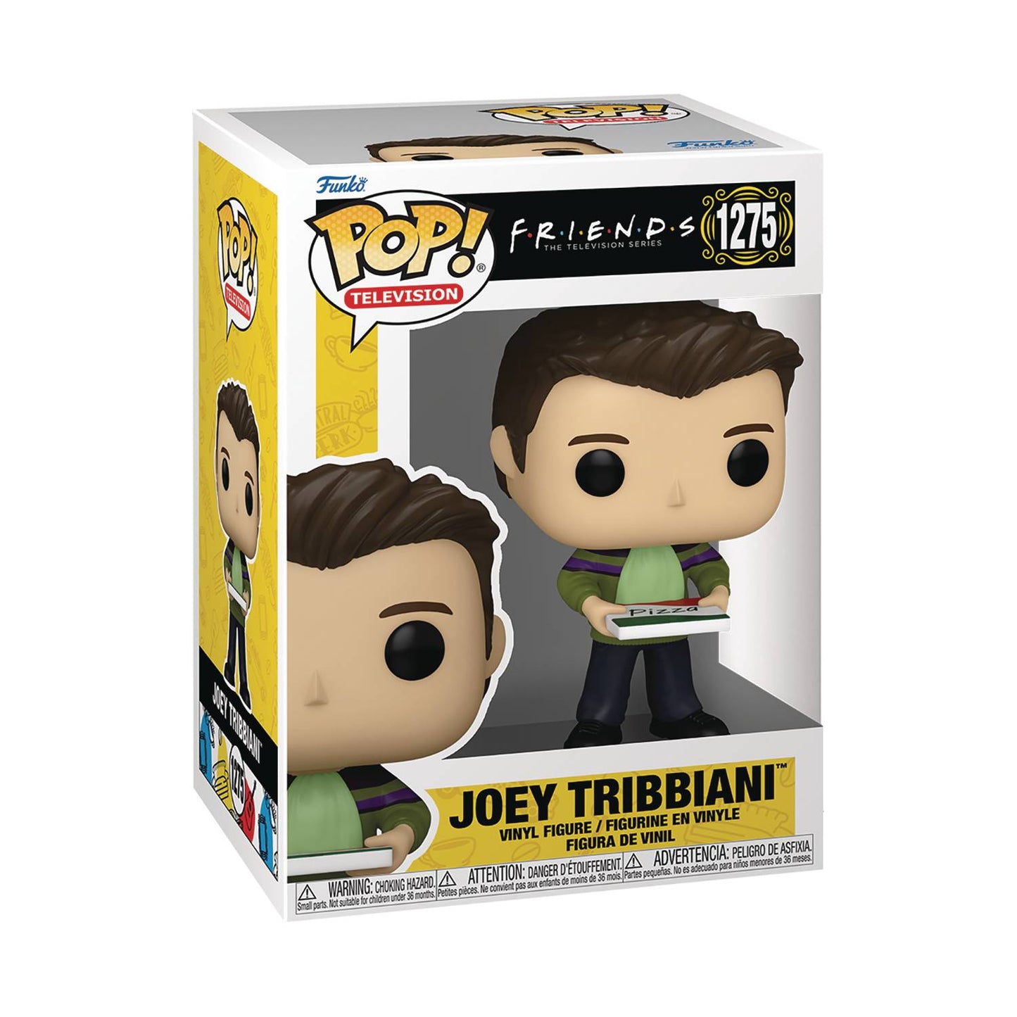 Pop TV Friends Joey with Pizza Vinyl Figure