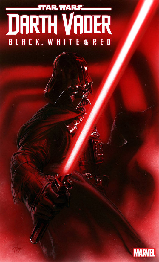 STAR WARS DARTH VADER BLACK WHITE AND RED #1