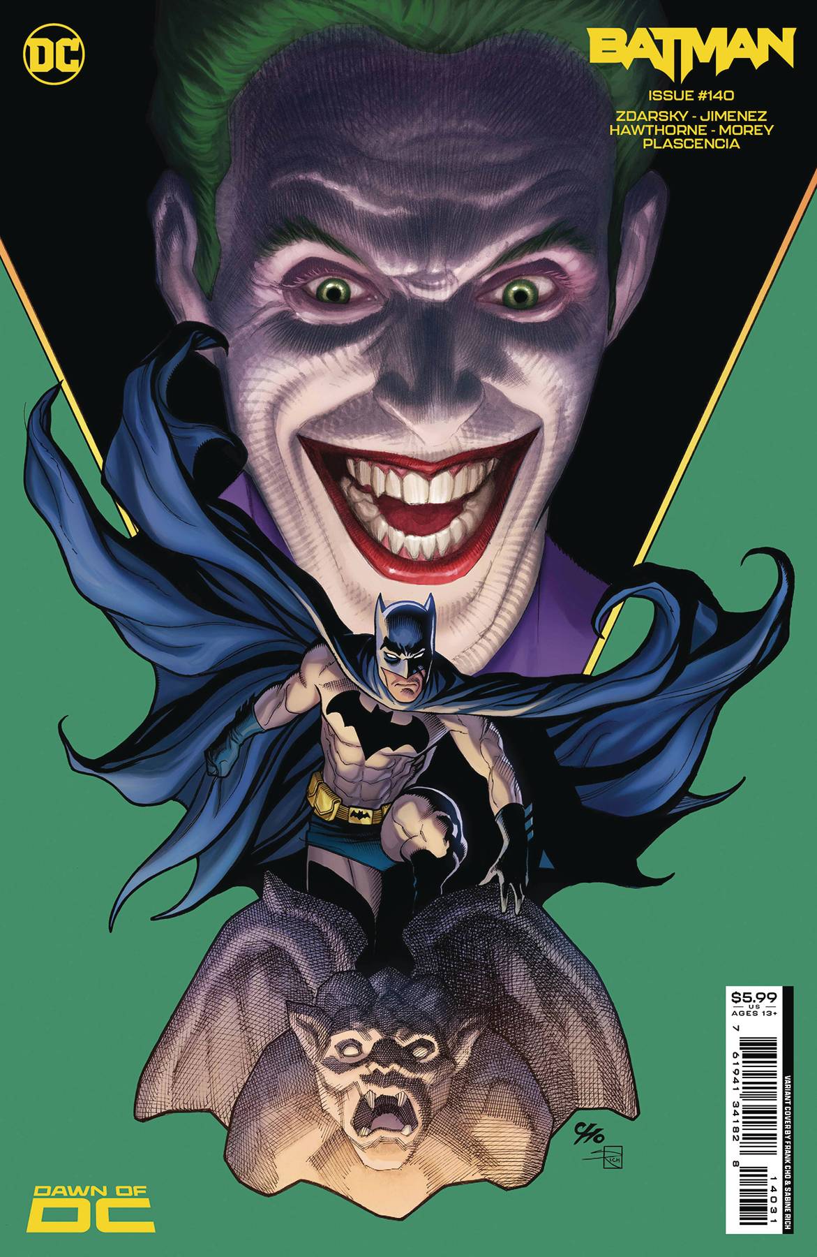 BATMAN #140 | SELECT VARIANT COVERS | 2023