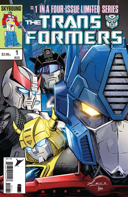 TRANSFORMERS #1 40TH ANNIVERSARY EDITION - EXCLUSIVE LENO HERNANDEZ COVER