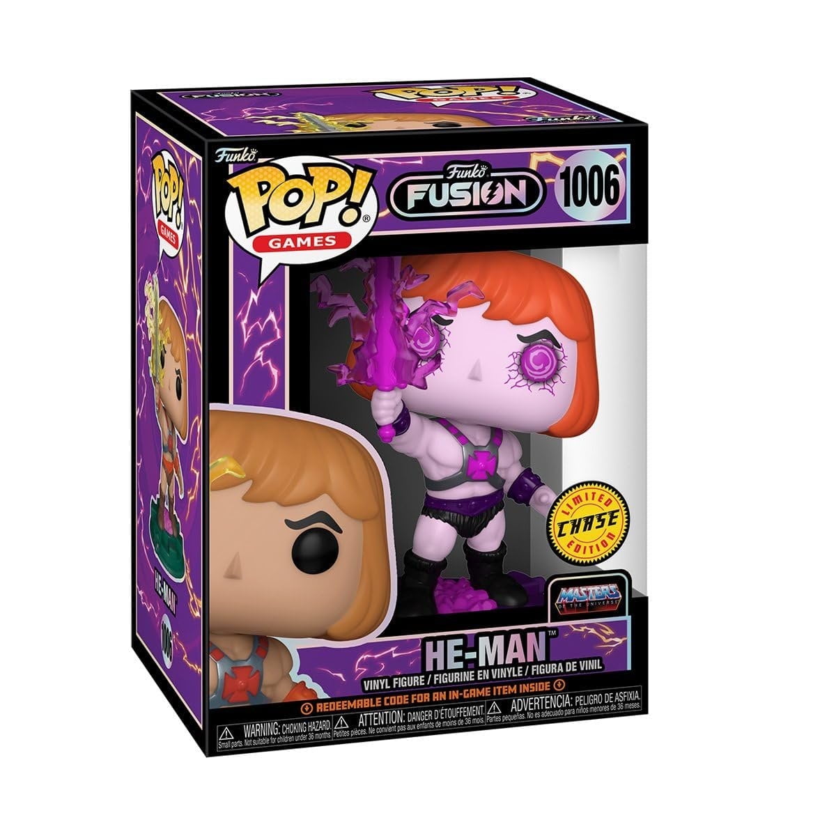 Pop Games Funko Fusion He Man Vinyl Figure