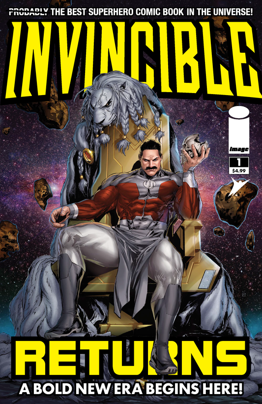 INVINCIBLE RETURNS FACSMILE EDITION #1 - MAXIMUS BOOKS EXCLUSIVE BY RAYMOND GAY