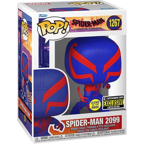 Spider-Man 2099 Glow-in-the-Dark Pop! Vinyl Figure #1267