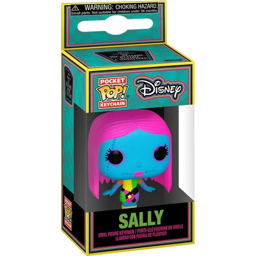 The Nightmare Before Christmas Sally Blacklight Funko Pocket Pop! Key Chain