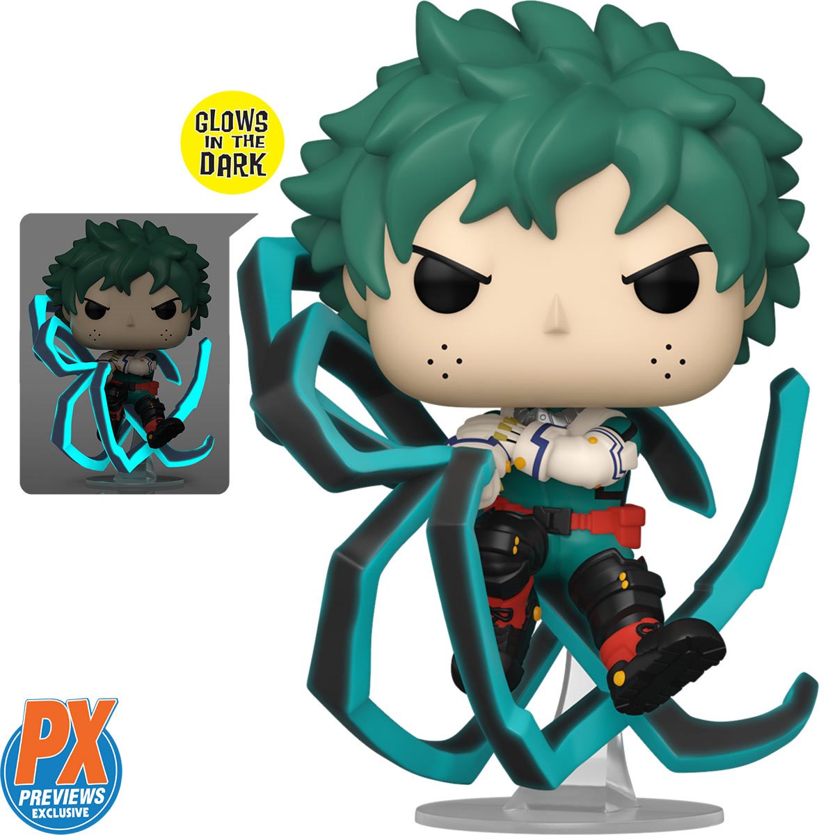 My Hero Academia Izuku Midoriya Blackwhip Glow-in-the-Dark Funko Pop!