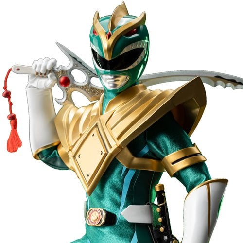 Power Rangers  Green Ranger
Mighty Morphin Power Rangers Green Ranger Matt Cook Standard Version FigZero 1:6 Scale Action Figure Previews Exclusive
