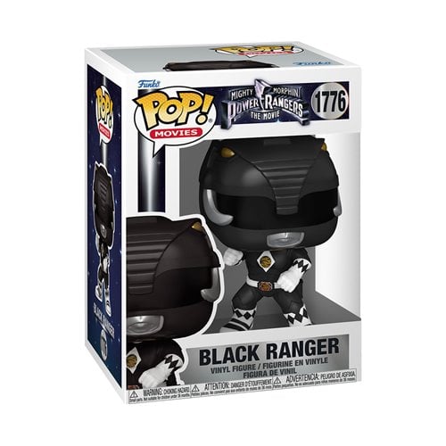 Pop Movies MMPR Movie Black Ranger Figure