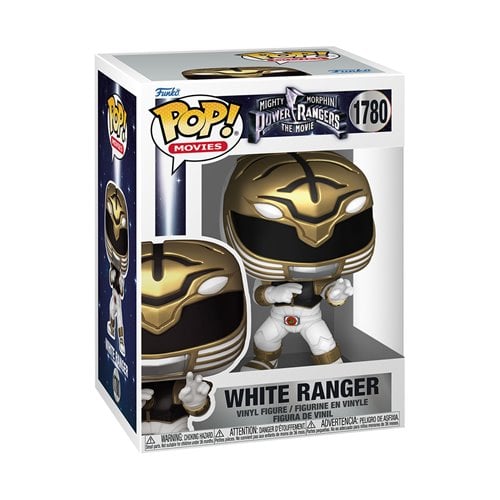 Pop Movies MMPR Movie White Ranger Figure