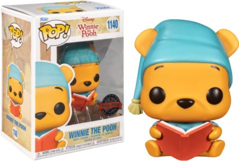 Disney: Winnie the Pooh (Reading) Pop Figure (Winnie the Pooh) (Special Edition