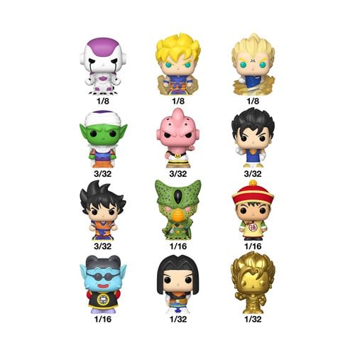 Dragon Ball Z Funko Bitty Pop! Mini-Figure Singles