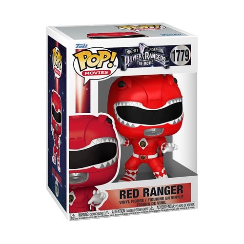 Pop Movies MMPR Movie Red Ranger Figure