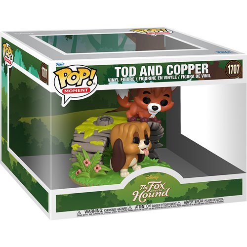 The Fox and the Hound Tod and Copper Funko Pop! Moment #1707