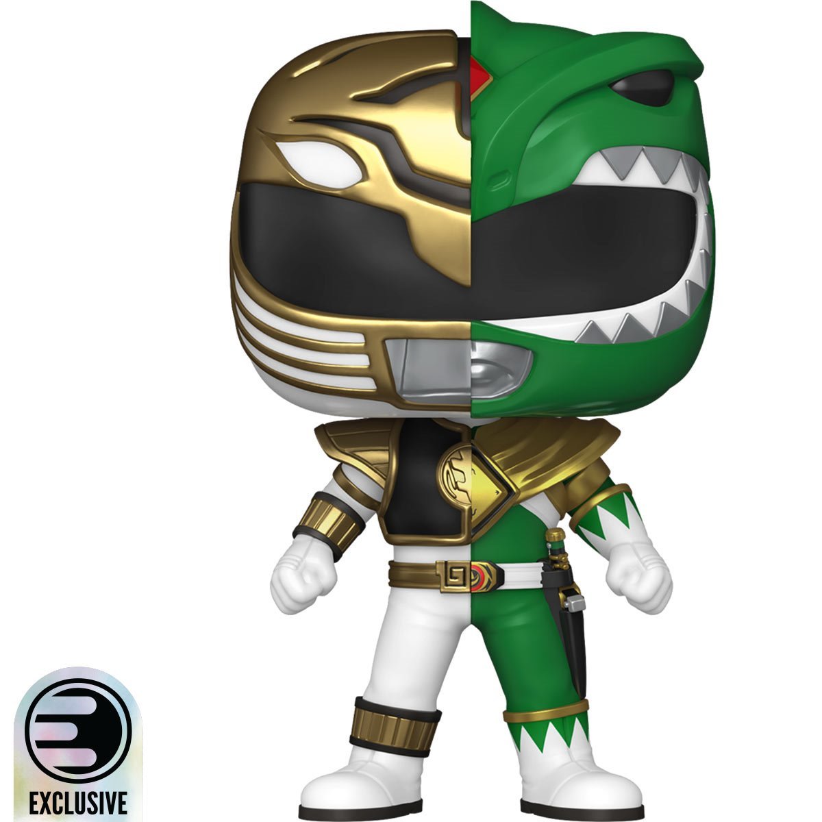 Power Rangers
Mighty Morphin' Power Rangers Green/White Ranger Funko Pop! Vinyl Figure #1750 - Entertainment Earth Exclusive