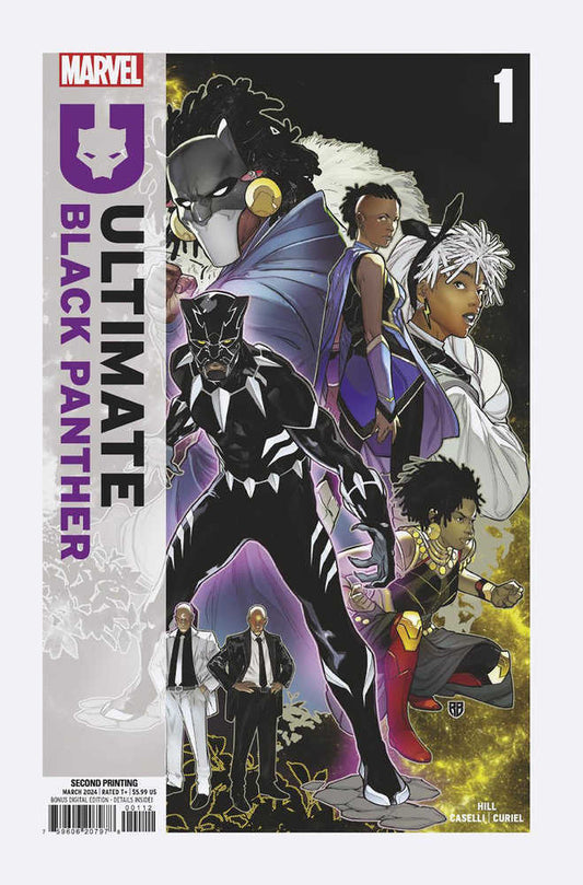 Ultimate Black Panther #1 R.B. Silva 2nd Print Variant