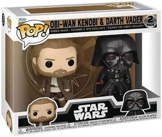 Pop Star Wars Obi-Wan Obi-Wan & Vader Vinyl Figure