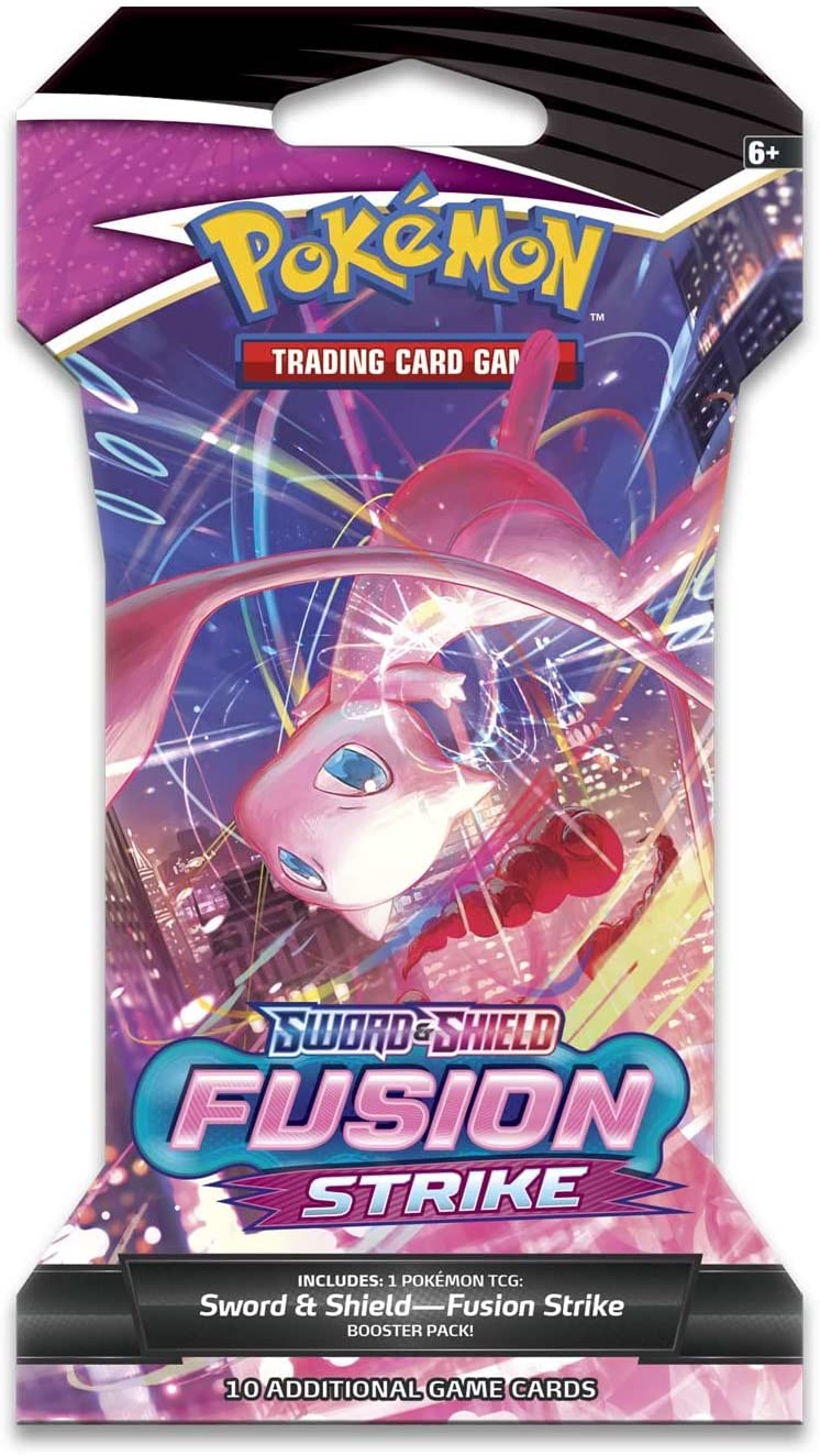 Pokemon Sword and Shield Fusion Strike (1) Sleeved Booster Packs Sealed