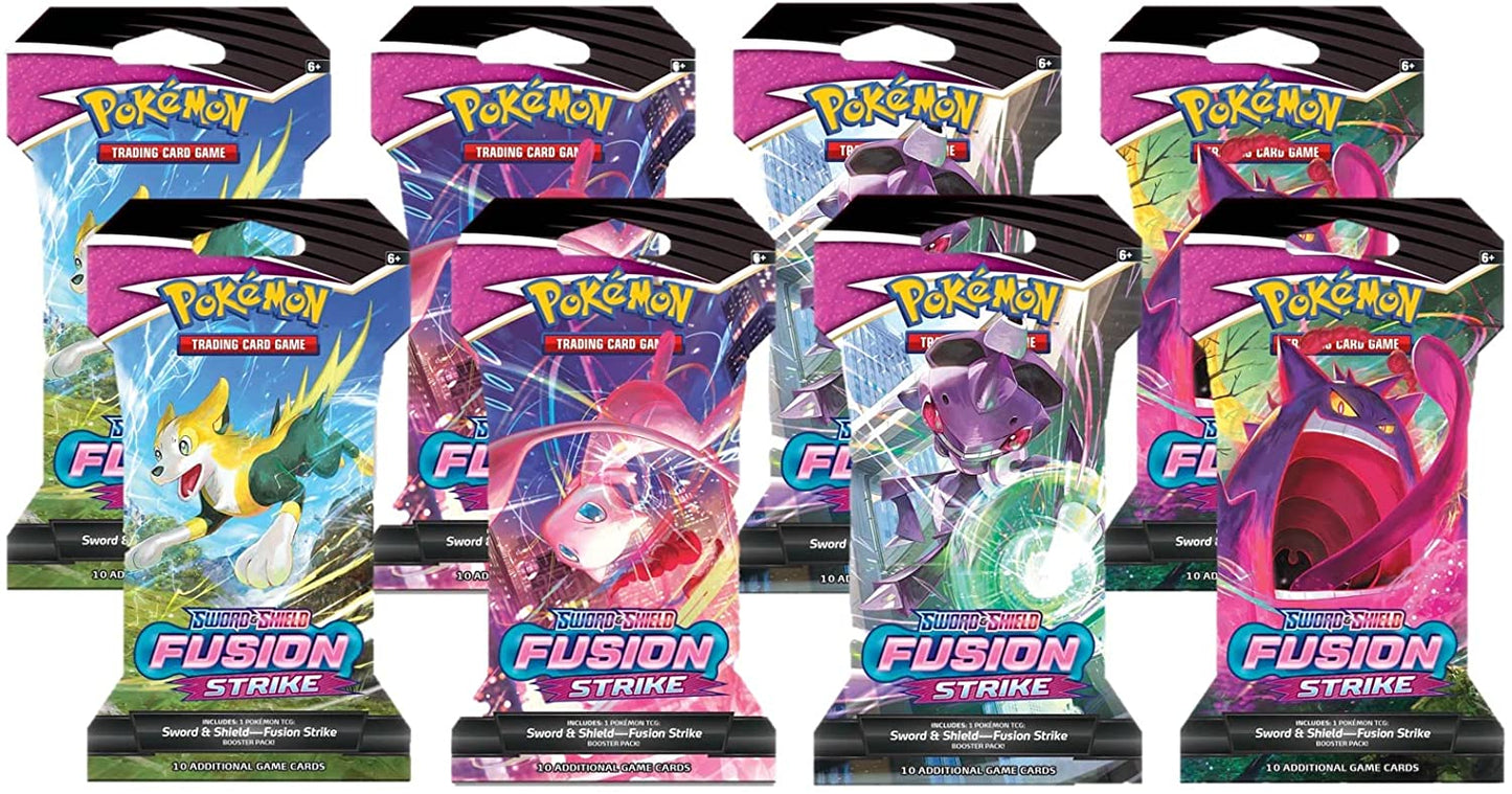Pokemon Sword and Shield Fusion Strike (1) Sleeved Booster Packs Sealed
