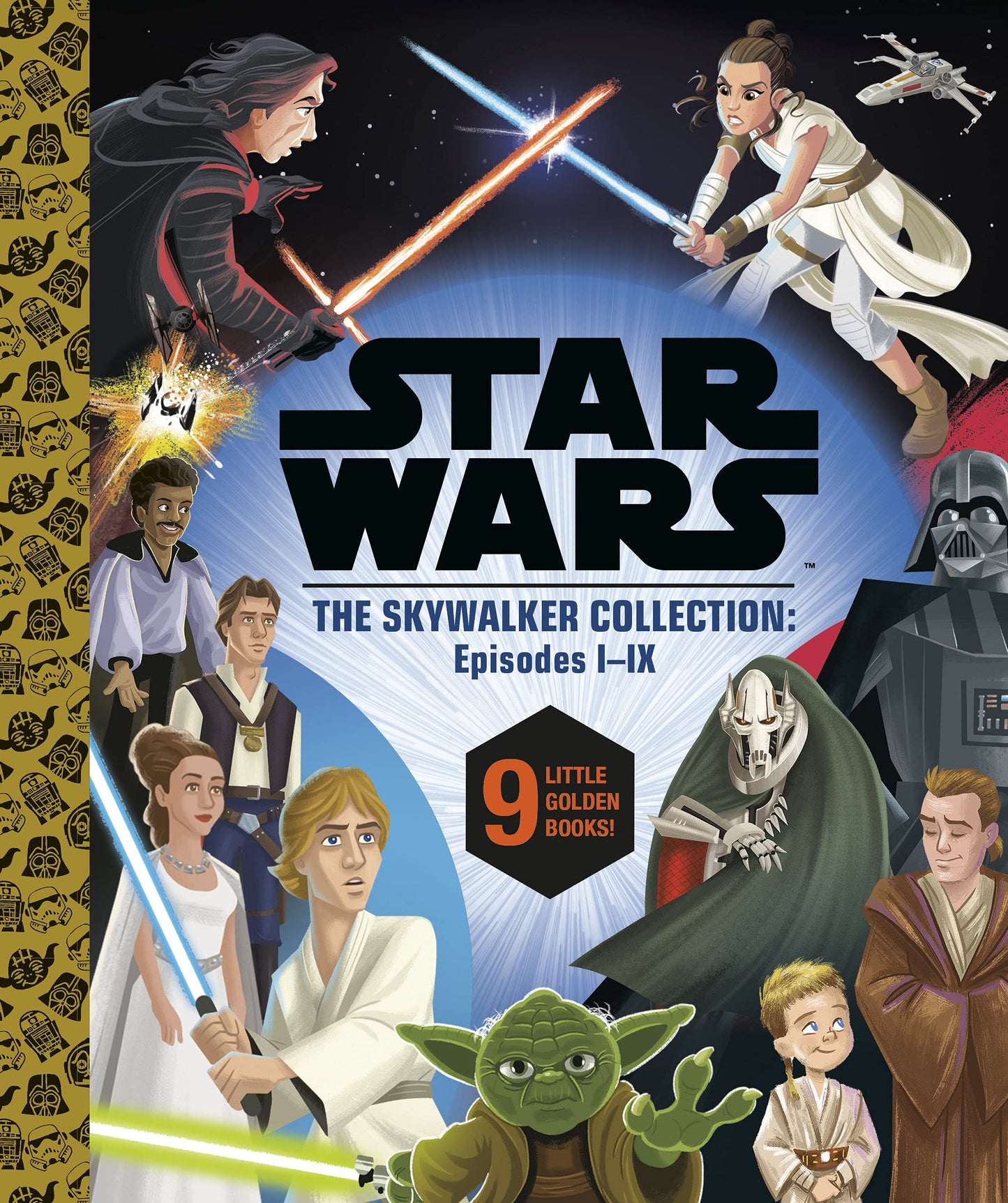 Star Wars Episodes I - IX: a Little Golden Book Collection (Star Wars)