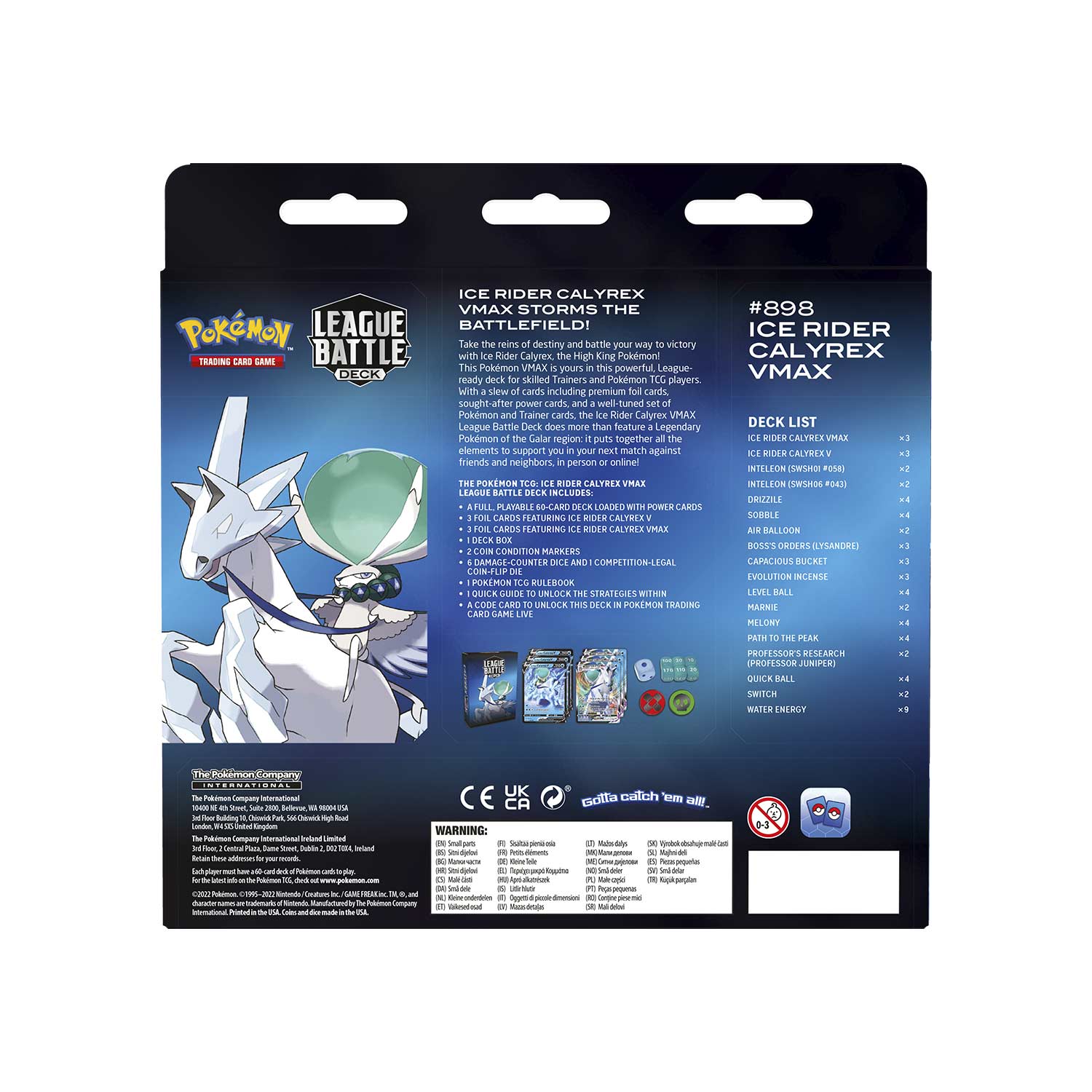 Pokemon TCG: Calyrex VMAX League Battle Deck Maximus Books N' More Pokemon TCG: Calyrex VMAX League Battle Deck Maximus Books N' More