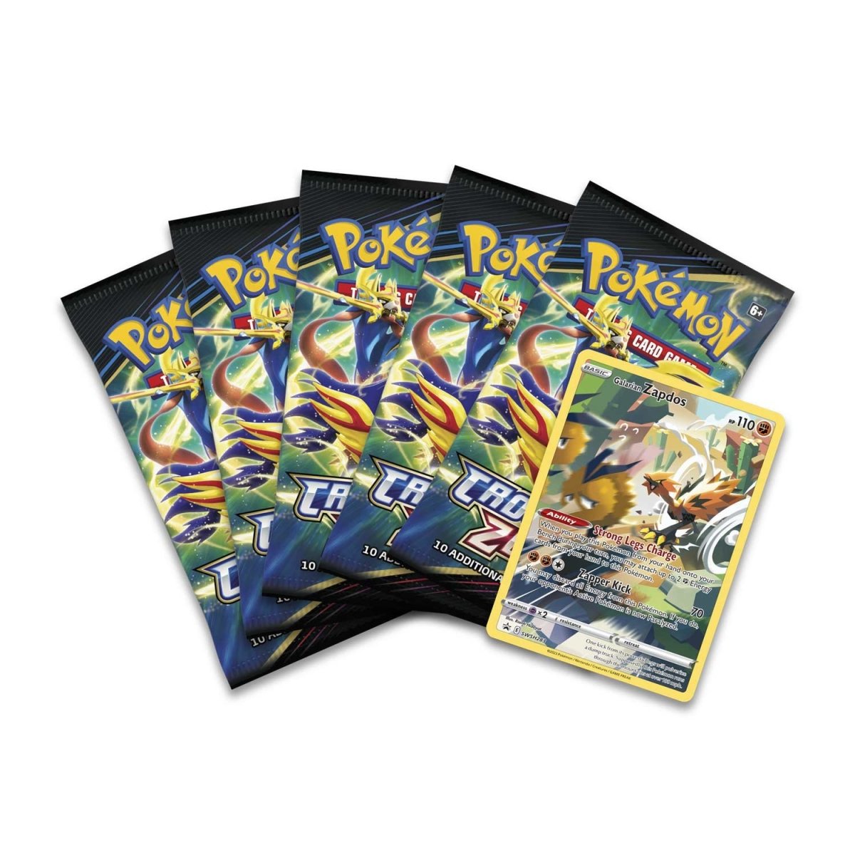 Pokemon TCG: Sword & Shield - Crown Zenith Collection - Tin Galarian A –  Maximus Books N' More