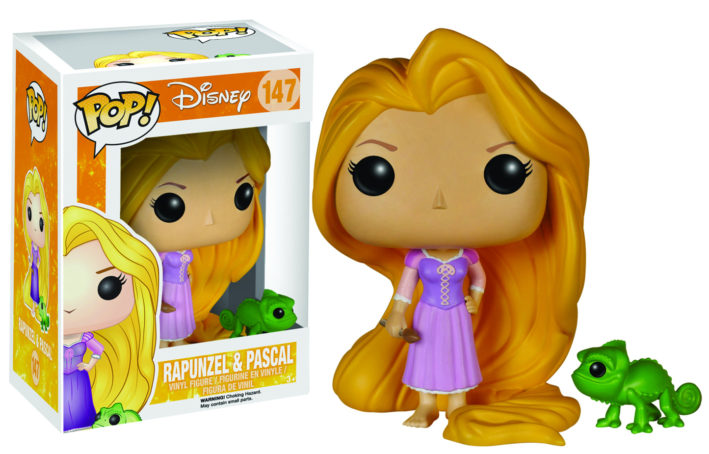 POP DISNEY TANGLED RAPUNZEL & PASCAL VINYL FIG