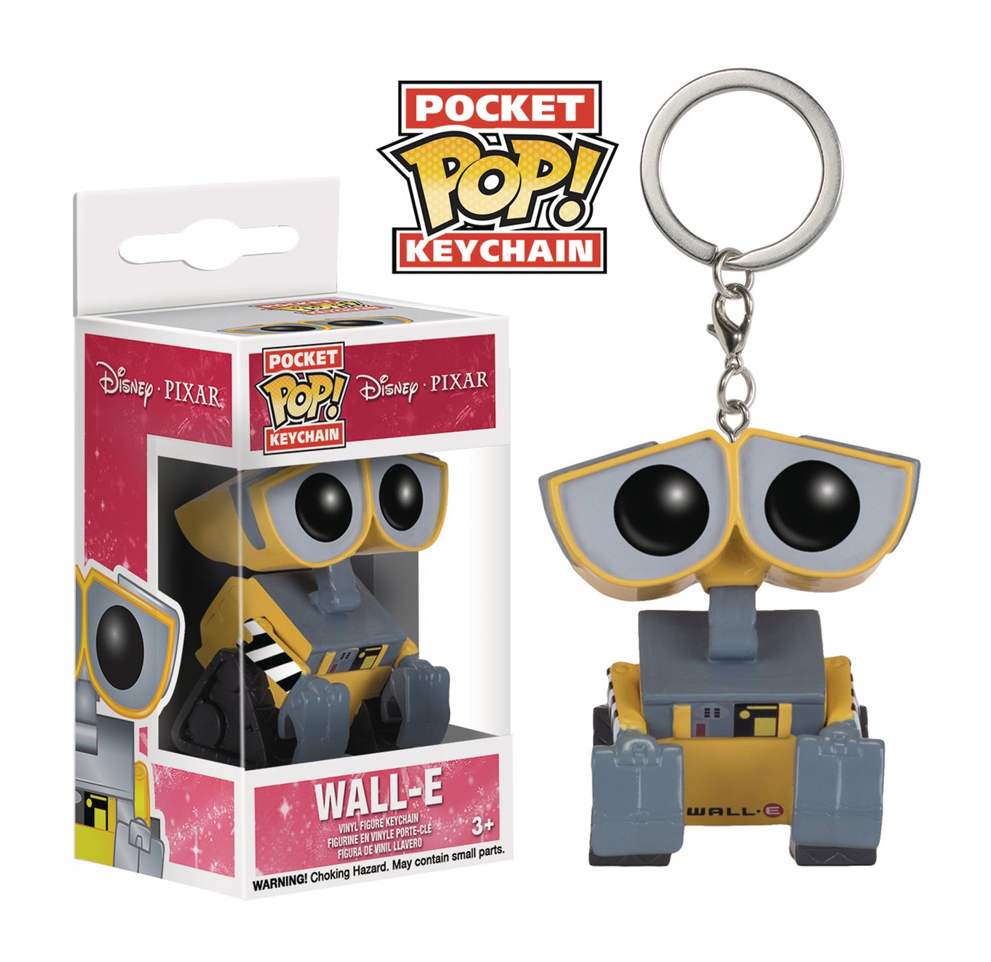 POCKET POP DISNEY WALL-E VINYL FIG KEYCHAIN